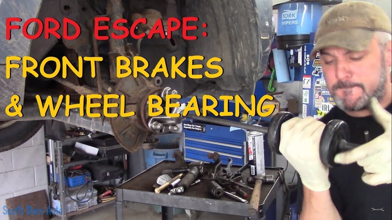 Ford Escape: Front Brakes & Wheel Bearing