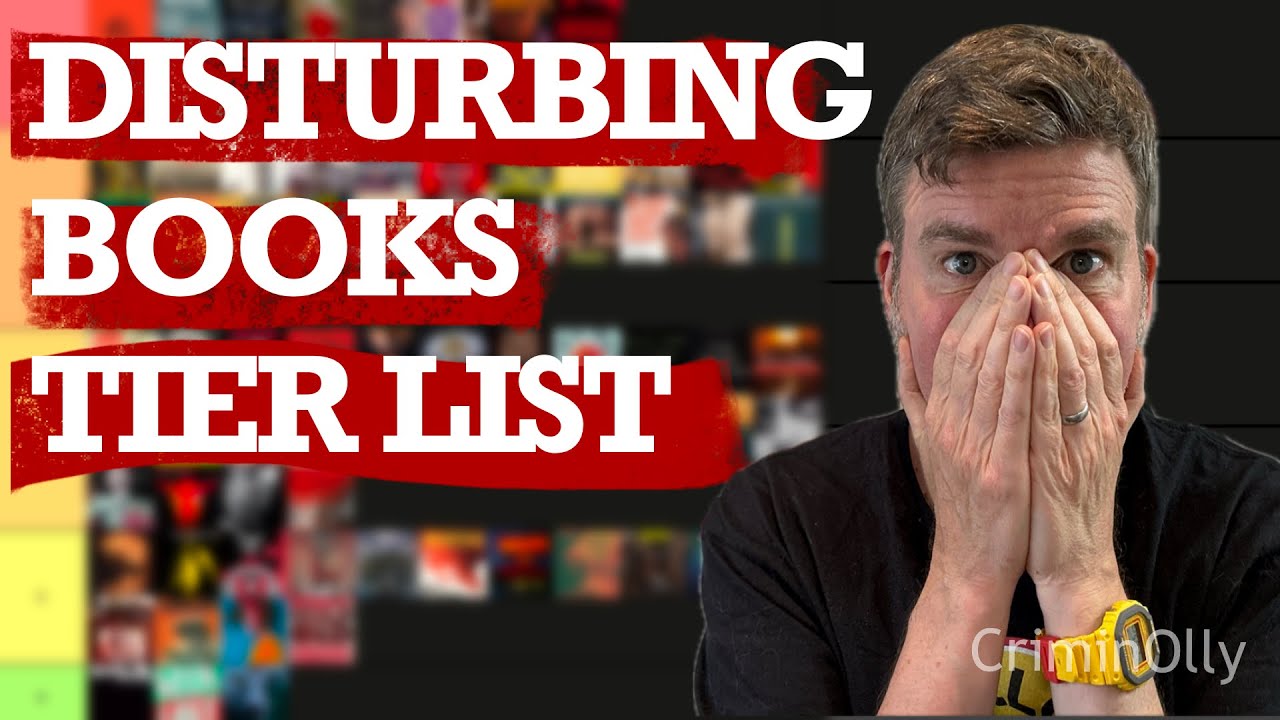 Disturbing books tier list - 77 of the most troubling books ever written ranked!
