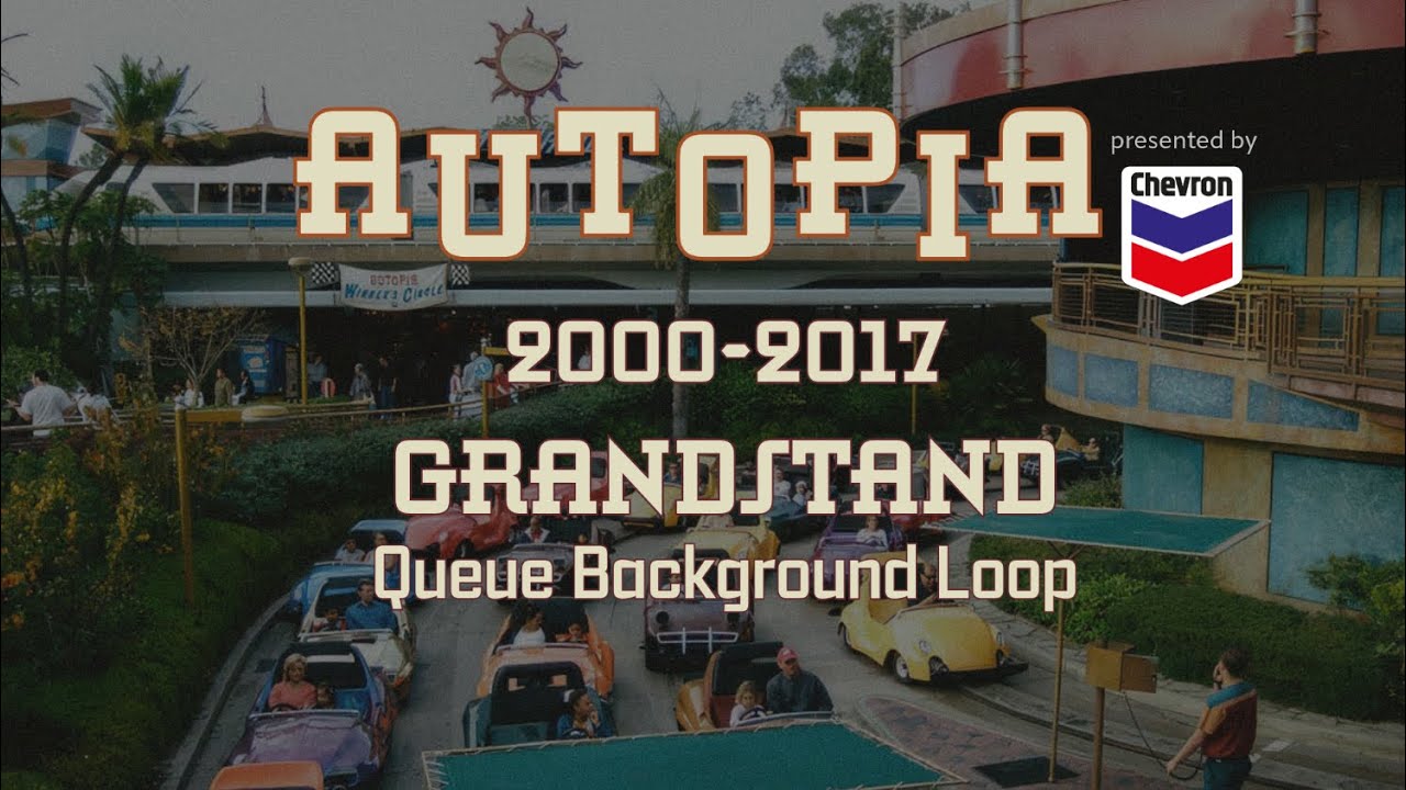 Autopia presented by Chevron: Grandstand Queue Background Loop (2000)