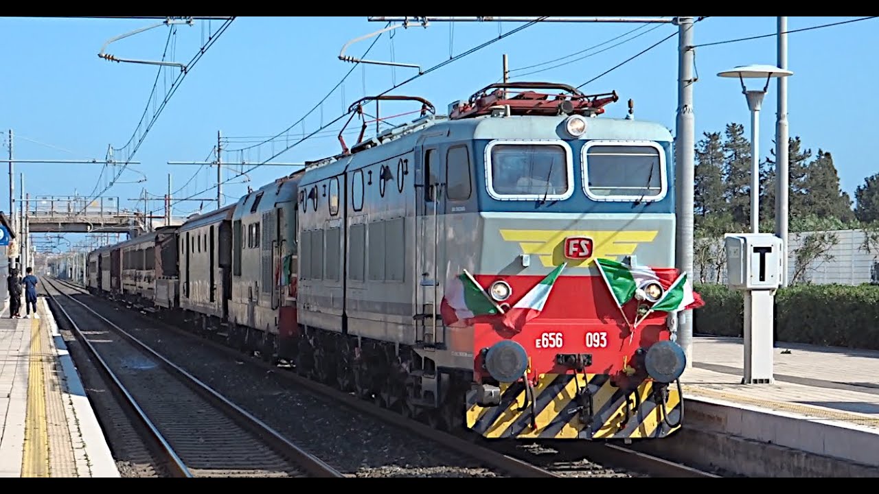 RACCOLTA STROMBAZZATE E SALUTI MACCHINISTI SIMPATICI CON TRENI IN TRANSITO IN SICILIA (Parte 1)!
