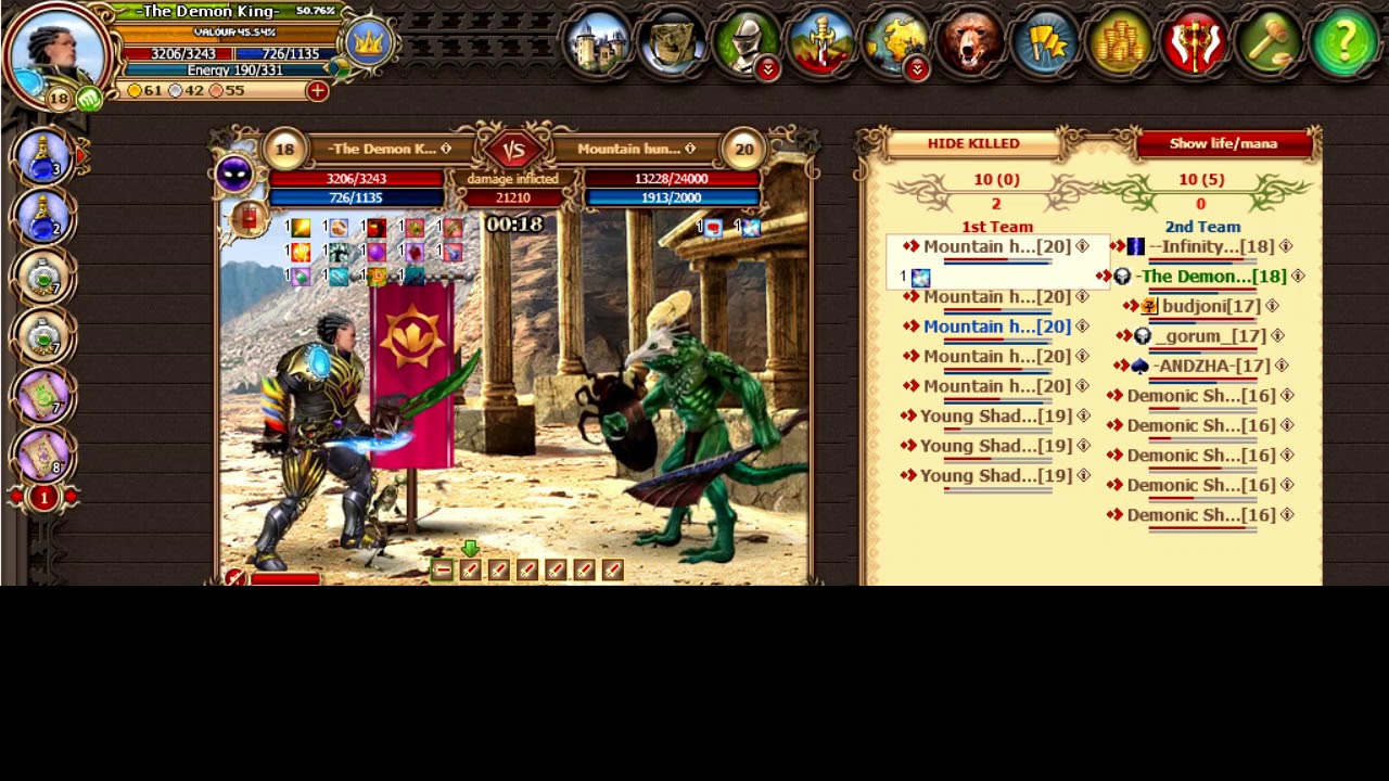 WarOfDragons - Level20 Forbidden City Door with Atshi