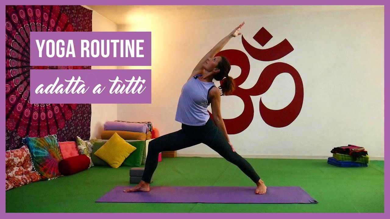 Yoga routine - lezione completa adatta a tutti