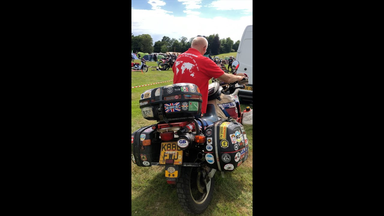 79 year old 'round the world motorcycle adventurer