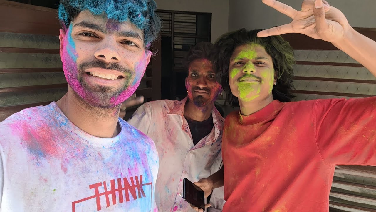 Happy holi dosto 🎨