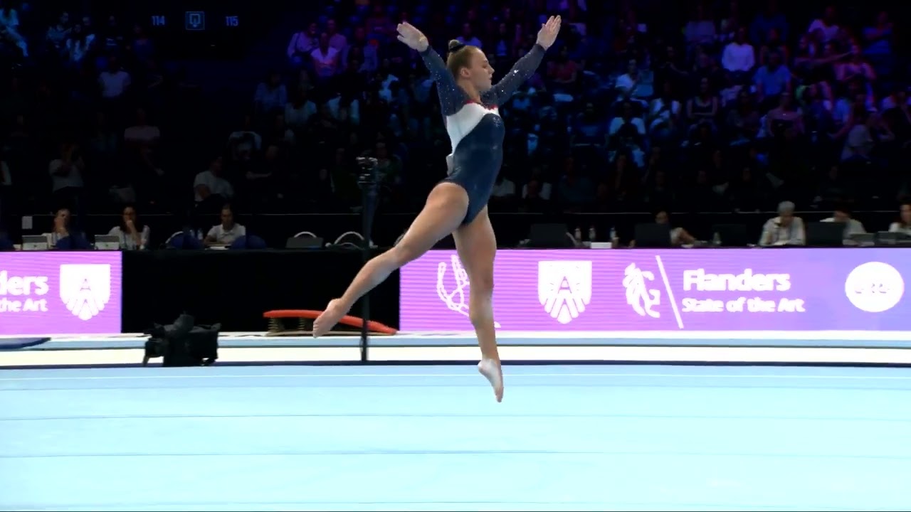 ADALSTEINSDOTTIR Thelma (ISL)_2023 Artistic Worlds, Antwerp (BEL)_Qualifications_Floor Exercise