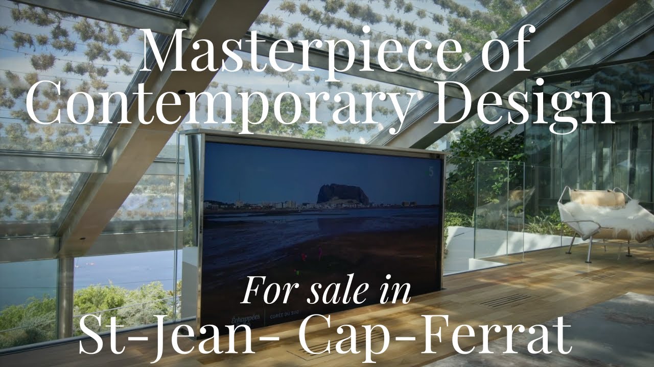St-Jean-Cap-Ferrat - Masterpiece of Contemporary Design by Jean Nouvel - Property for sale