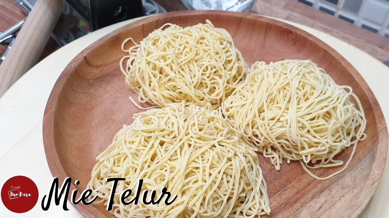 RESEP MIE TELUR TANPA CAMPURAN AIR