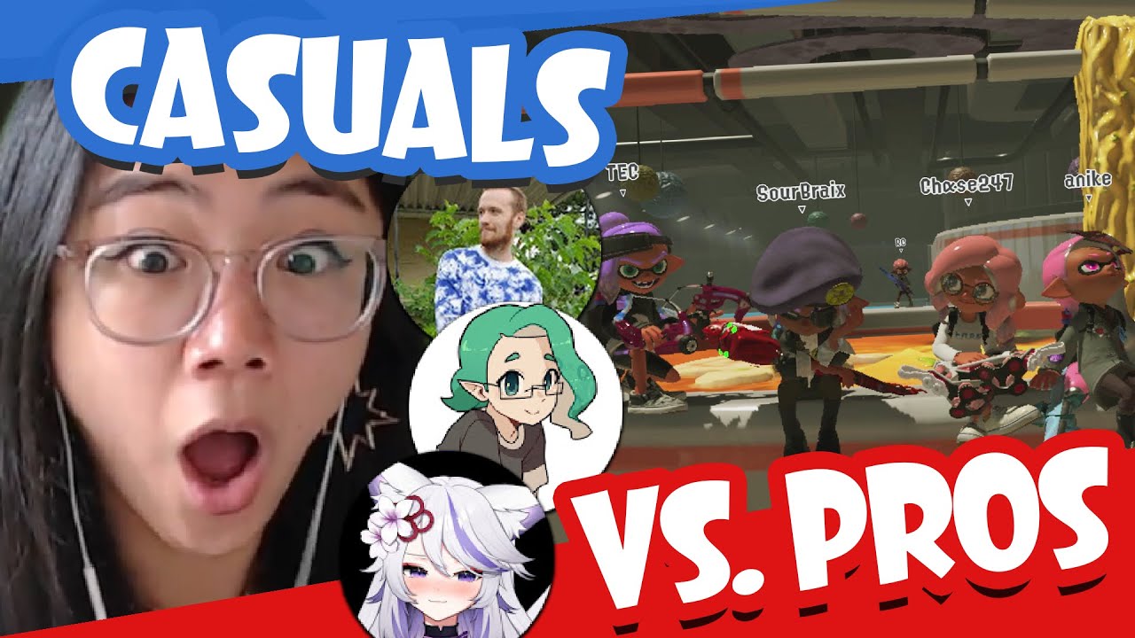 4 казуала против лучших создателей Splatoon 3 на Западном побережье