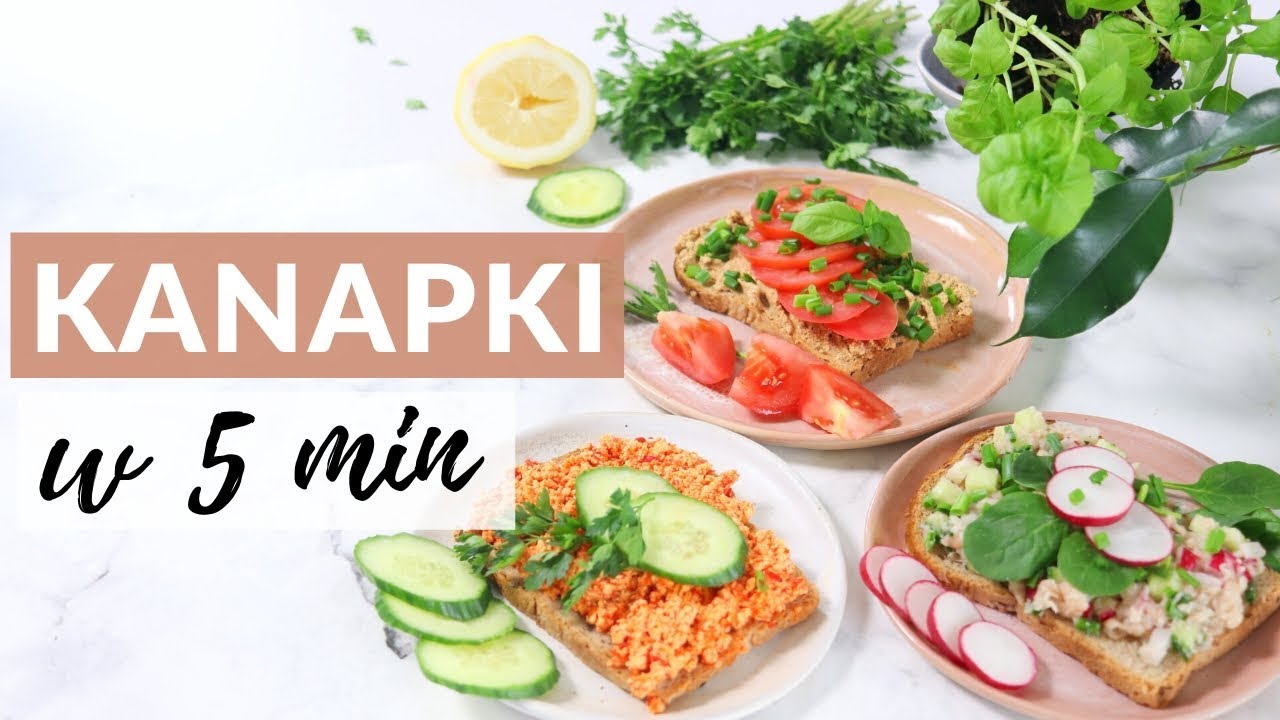 3 przepisy na proste PASTY KANAPKOWE bez blendera