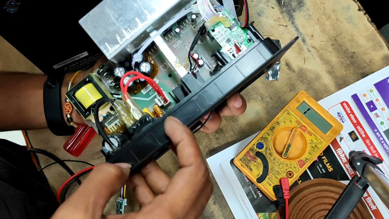 F&D T-200X home theatre Dead Problem Solution in hindi sk Electronic's work