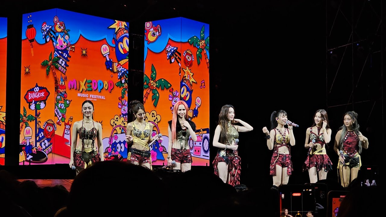 4EVE | MIXEDPOP Music Festival Bangkok 2025 [06 07 2025] @BITEC Live