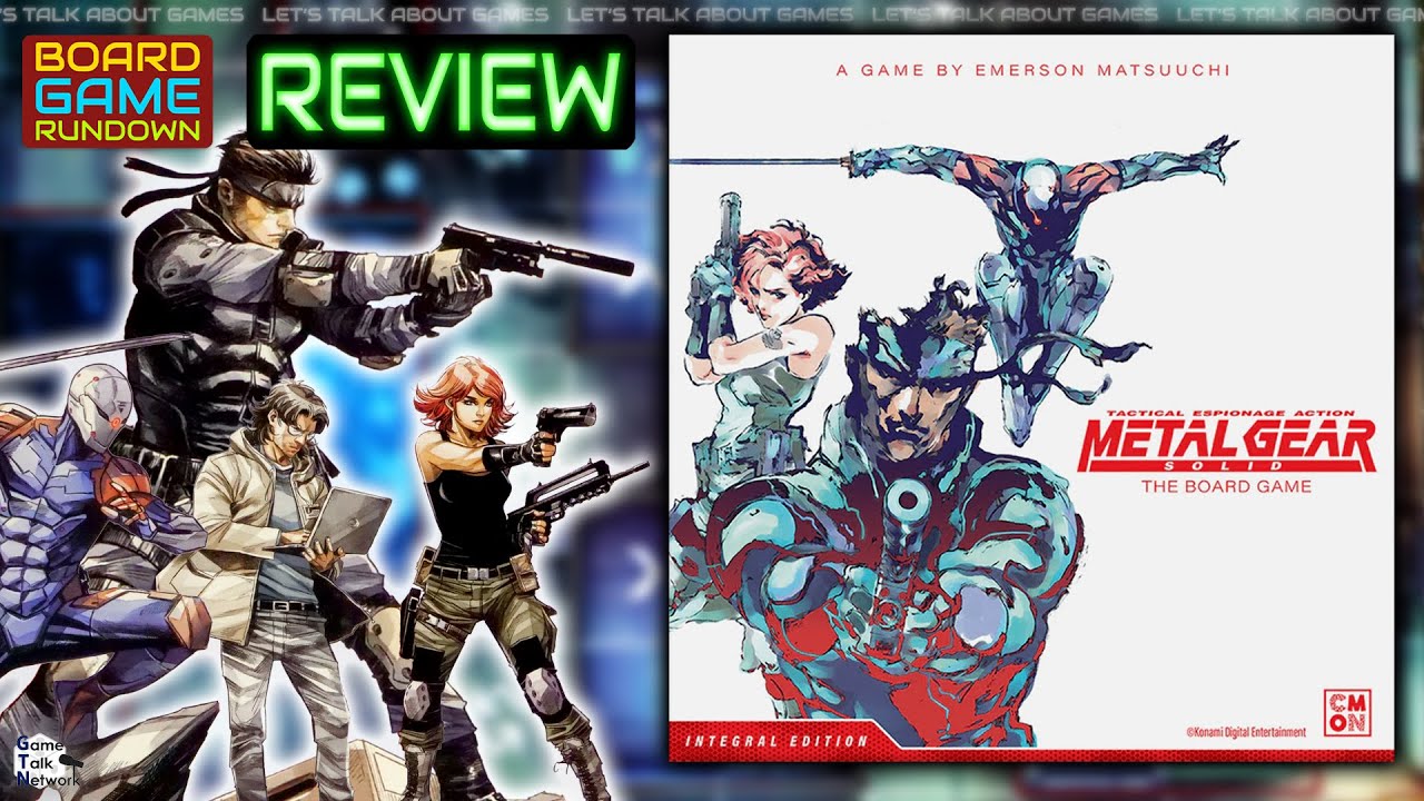 Metal Gear Solid: The Board Game | Board Game Rundown: The Review