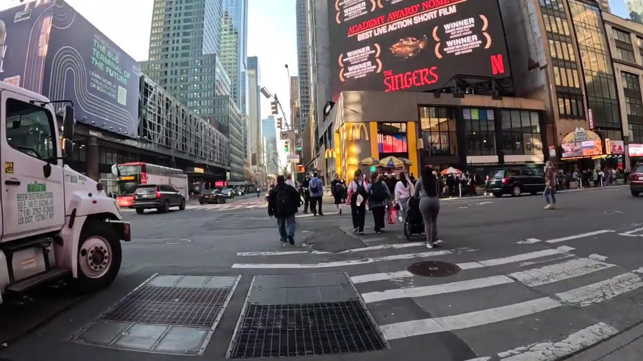 LIVE from Times Square NYC 🌆 Walking the Heart of Manhattan
