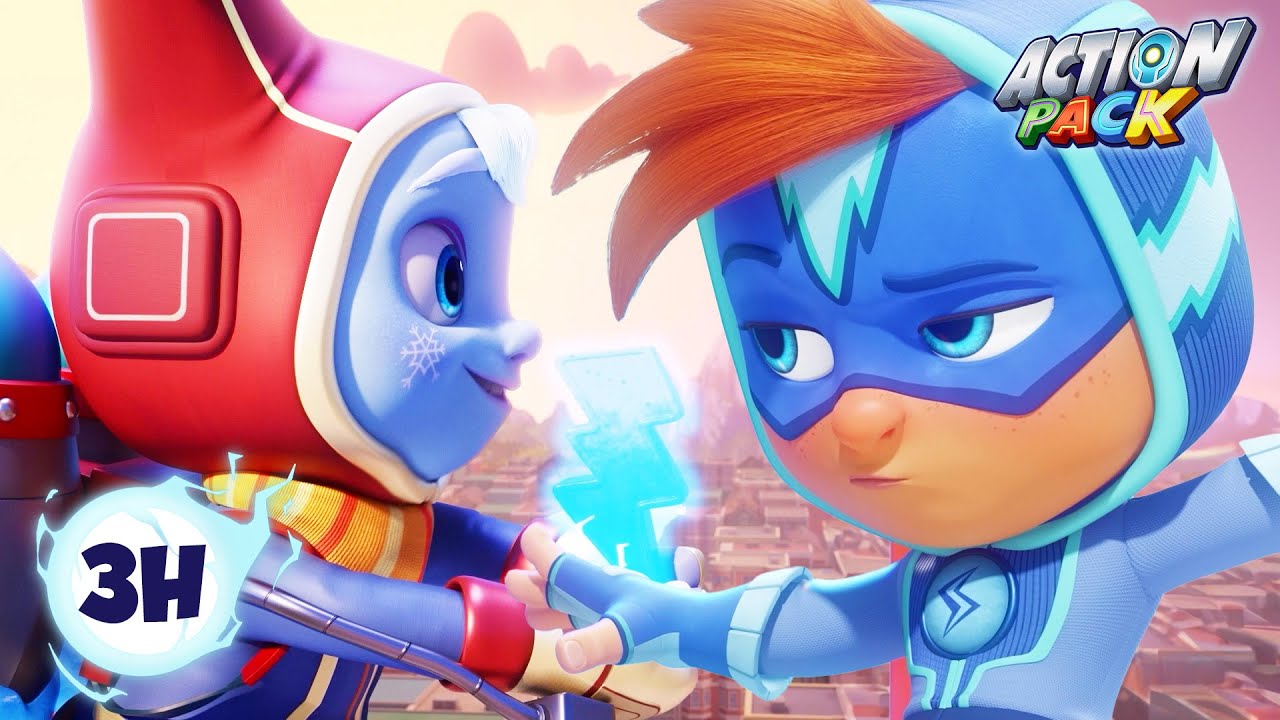 The Cool Kid |  3H Compilation | Action Pack | Adventure Cartoon for Kids