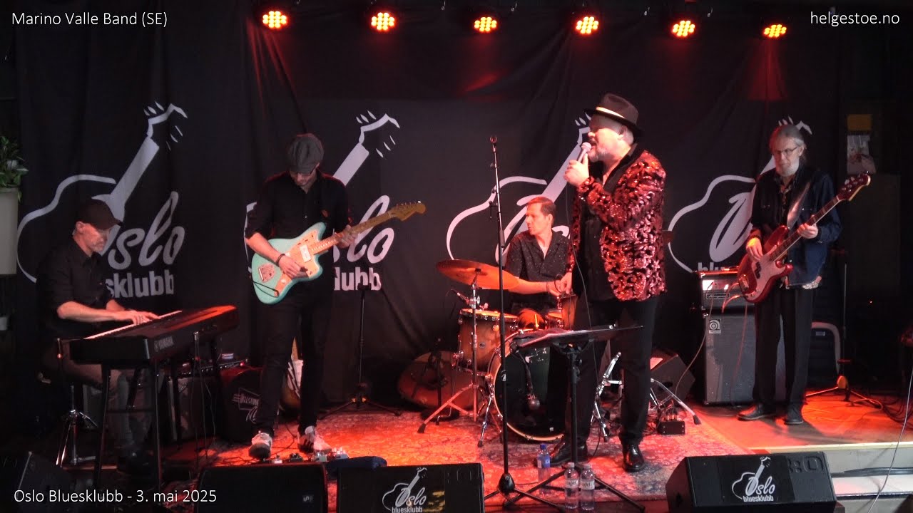 Marino Valle Band - Hold On (A Little Bit Longer) - Marino Valle - Oslo Bluesklubb 2025