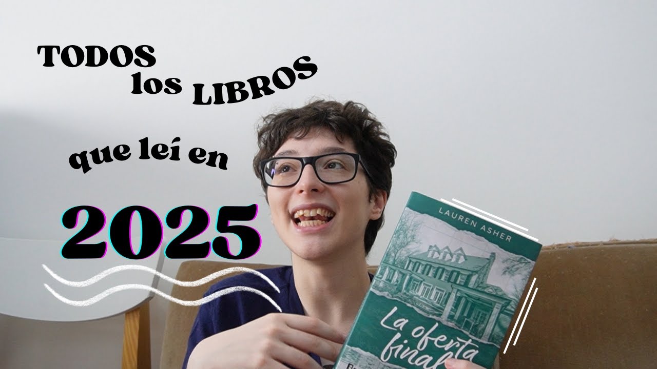 TODOS LOS LIBROS que leí en 2025 | Julio - Diciembre 2025 | +  30libros!!!
