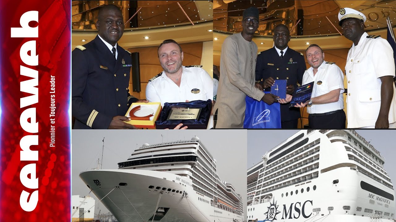 Croisière : Le bateau MSC Magnifica fait escale au Port de Dakar et booste les activités économiques