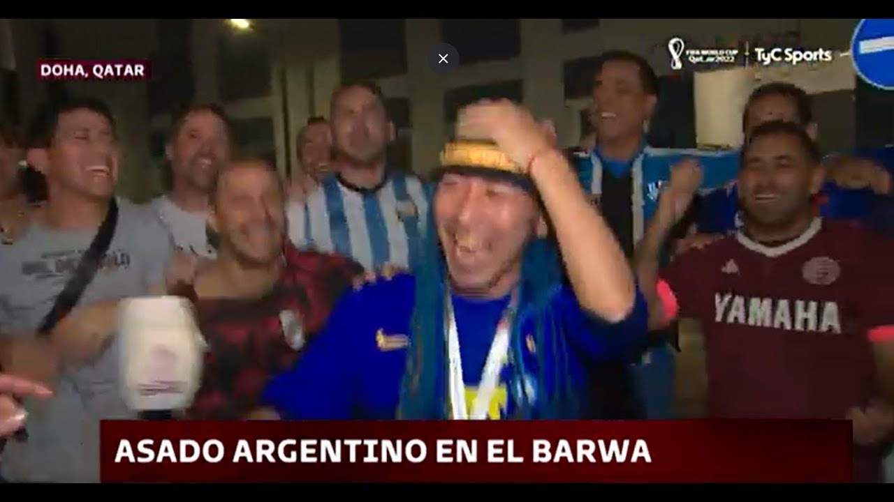 ¡CAYÓ UN JEQUE A UN ASADO ARGENTINO EN DOHA Y REGALÓ BIRRA PARA TODOS! ISAMU KATO Y MÁS