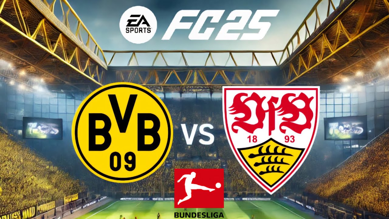 FC25 - Borussia Dortmund vs VfB Stuttgart | 21.Spieltag | Bundesliga 2024/25 | PS5™ Gameplay