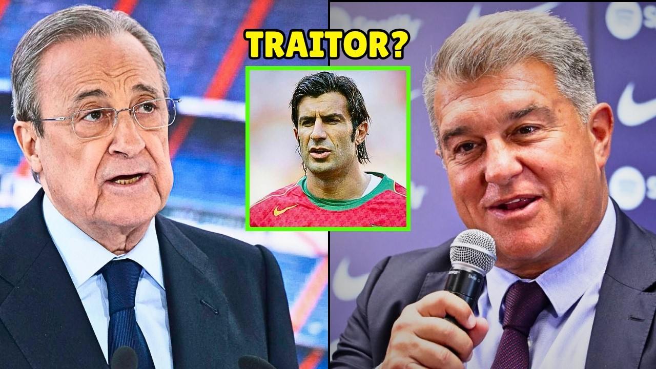 99% Don’t Know Why Luis Figo Betrayed Barcelona and Joined Real Madrid