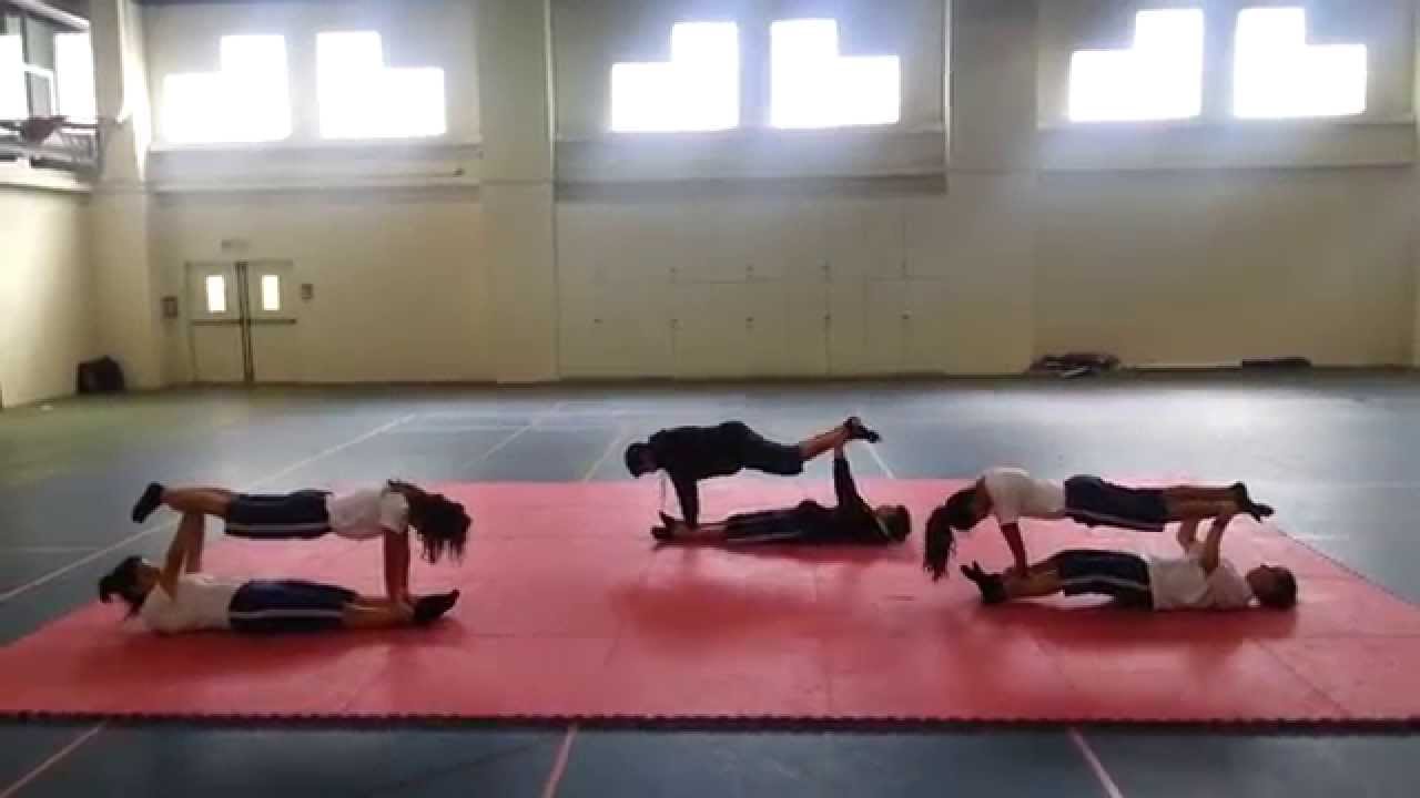 Acrosport 4ème Groupe 1 2015 2016