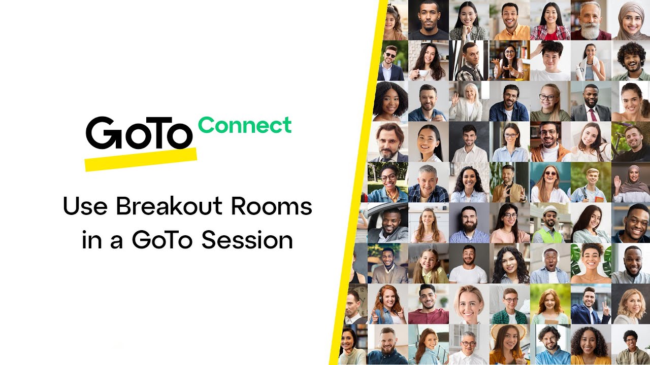 Use Breakout Rooms in a GoTo Session