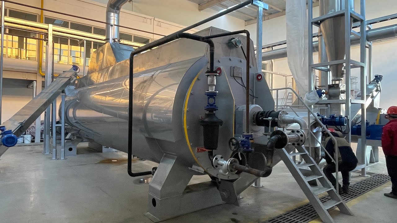 meat by-product rendering plant equipment; meat bone meal production plant machinery;