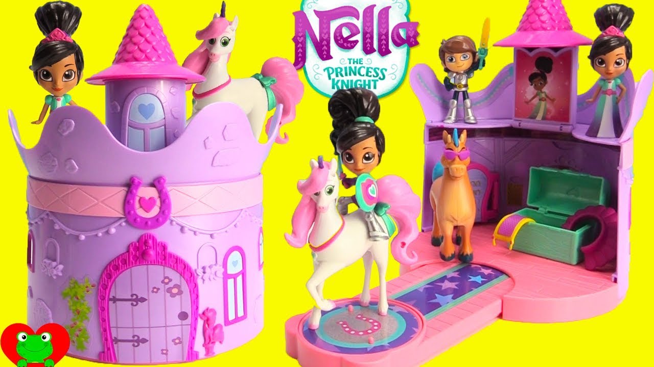 Genie Opens Nella the Princess Knight Adventures Trinket's Sparkle Stable Surprises