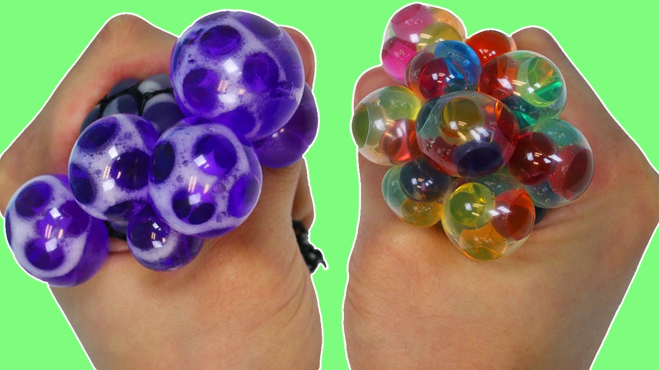 DIY Orbeez Stress Balls! Easy to Make Super Squishy Balls!