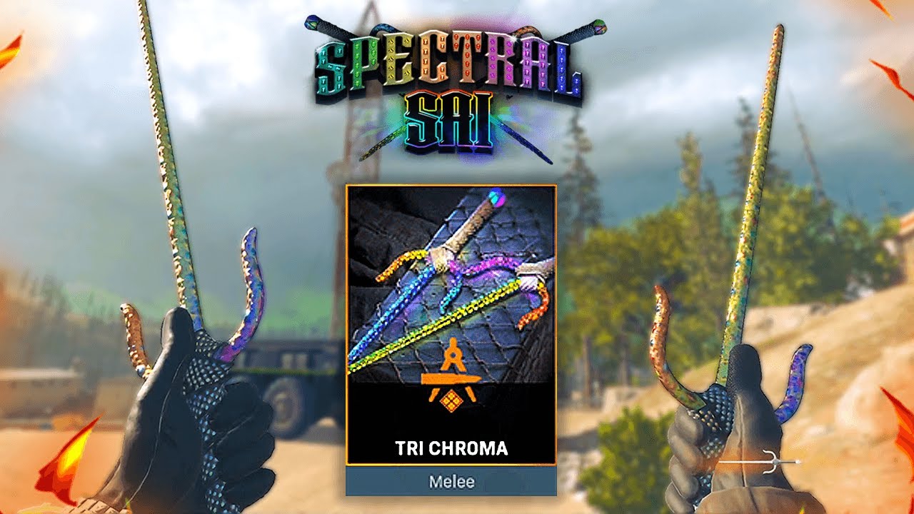 THE NEW DUAL SAI MELEE WEAPON 😳