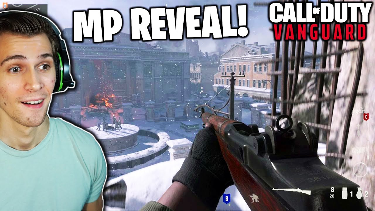 VANGUARD MULTIPLAYER REVEAL REACTION!!! (Livestream)