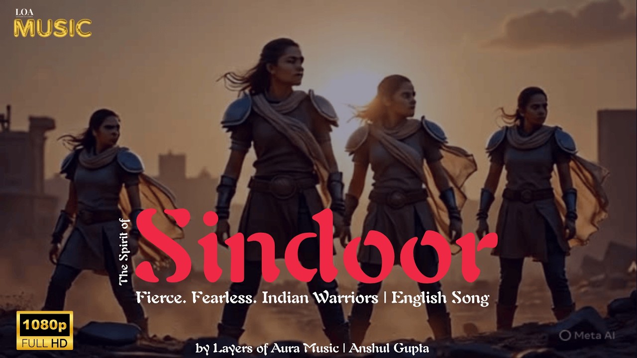Crimson Valor: The Spirit of Sindoor – Indian Warrior Anthem | Women & Men of Valor