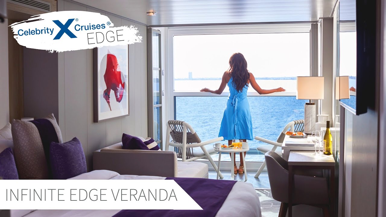 Номер Edge с бесконечной верандой | Celebrity Edge: полный обзор и тур в формате 4K | 2021
