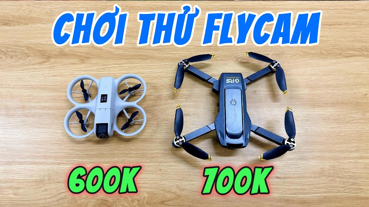 Chơi Thử Flycam K811 Max Và i1 Pro - 600k Chọn Con Nào?