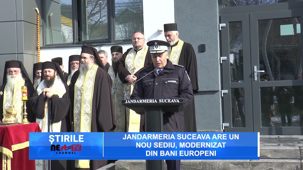 Jandarmeria Suceava are un nou sediu, modernizat din bani europeni