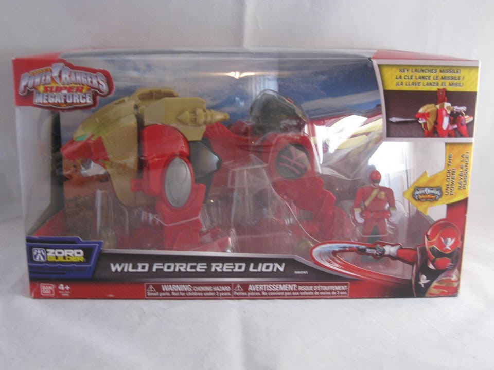 Wild Force Red Lion Review (Power Rangers Super Megaforce)