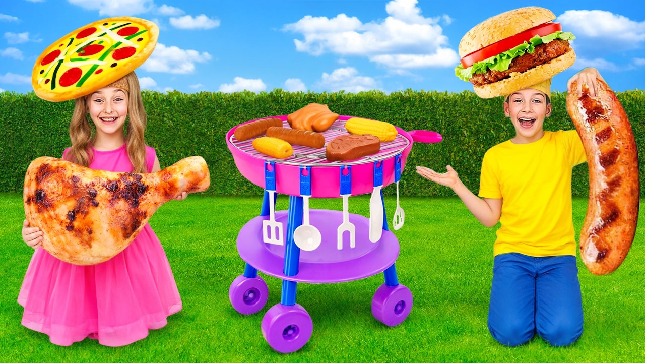 Kids play toy kitchen playset with drive thru