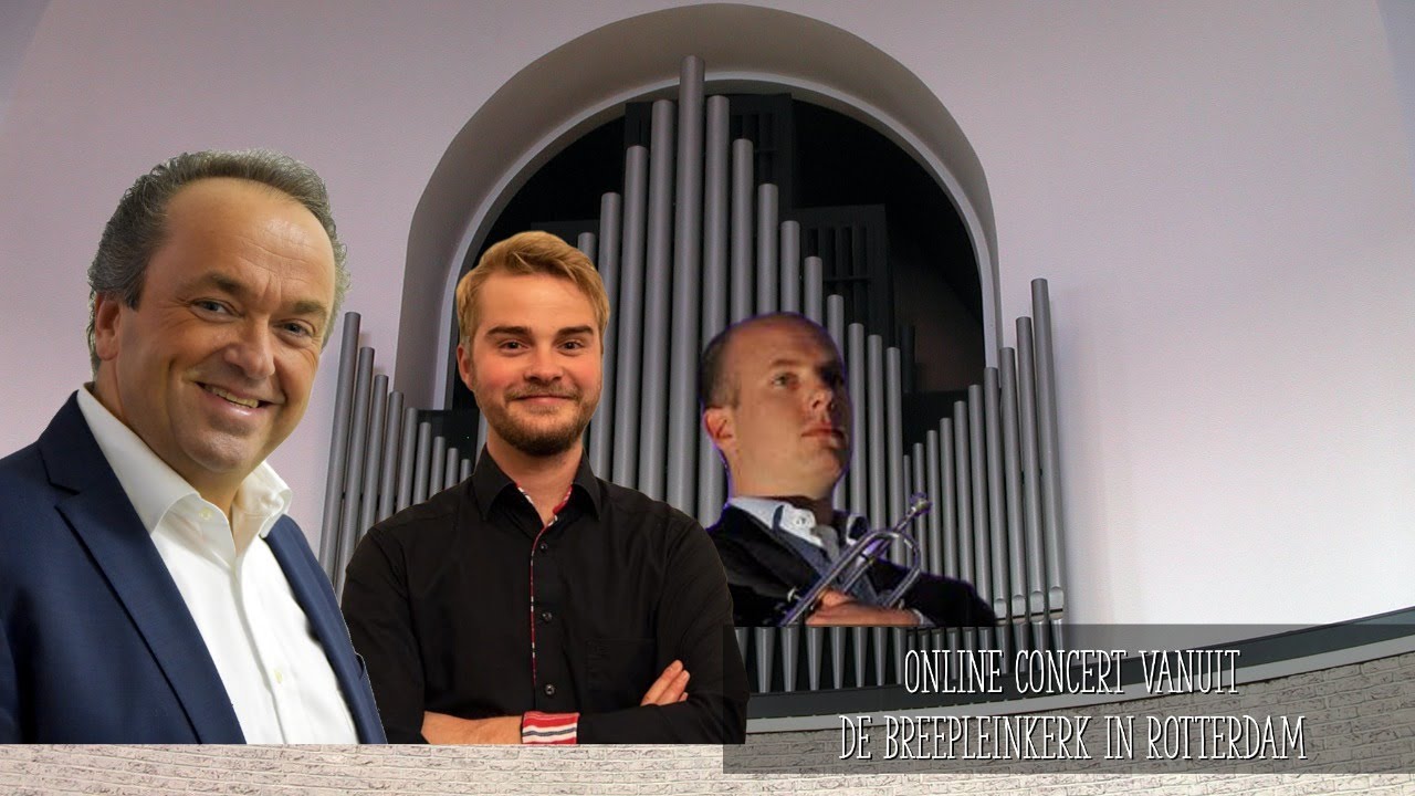 Concert Martin Mans - Mark Brandwijk - Pascal van der Velde - Breepleinkerk Rotterdam