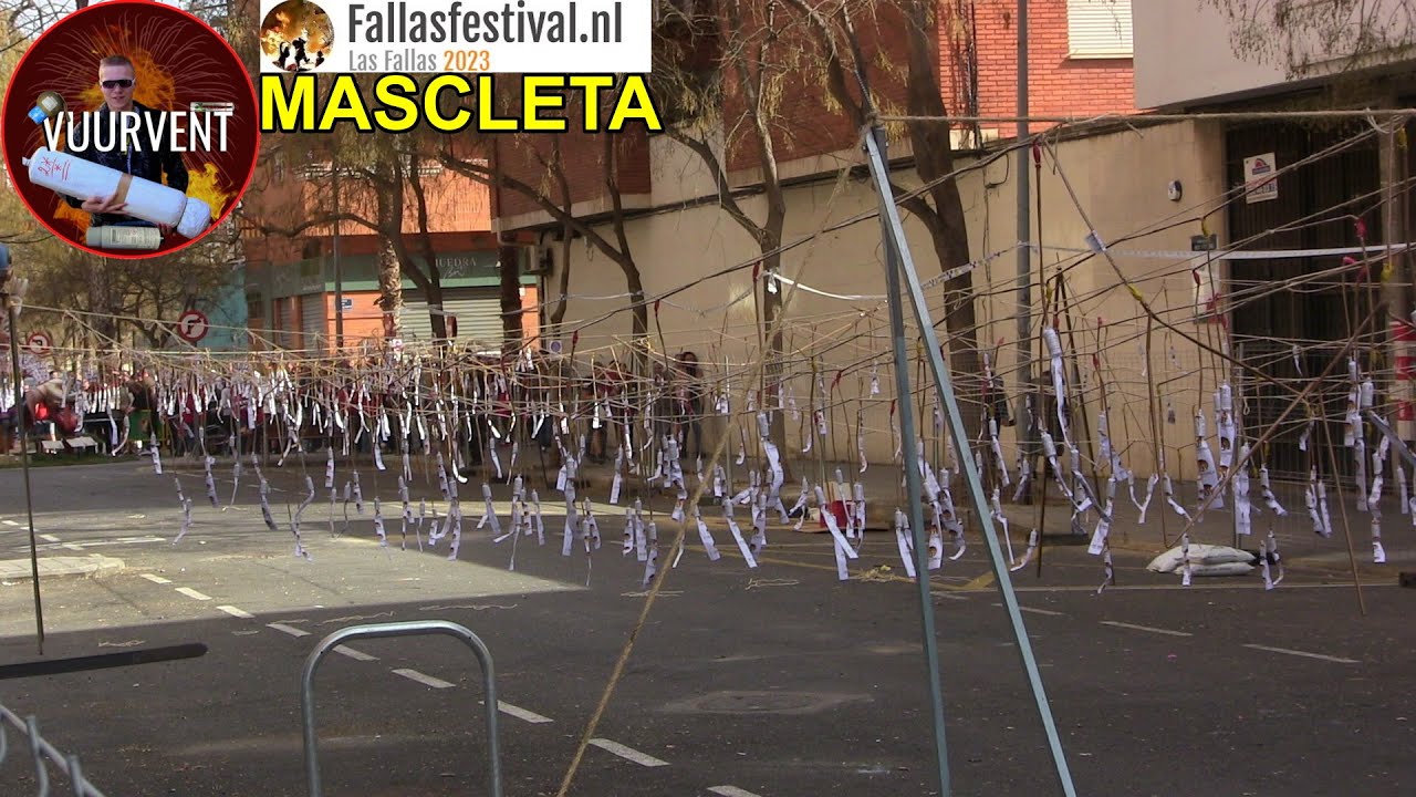 Mascleta - Nadal-Marti - Carrer de Fuencaliente - Fallasfestival.nl - Las Falles 2023 - Valencia