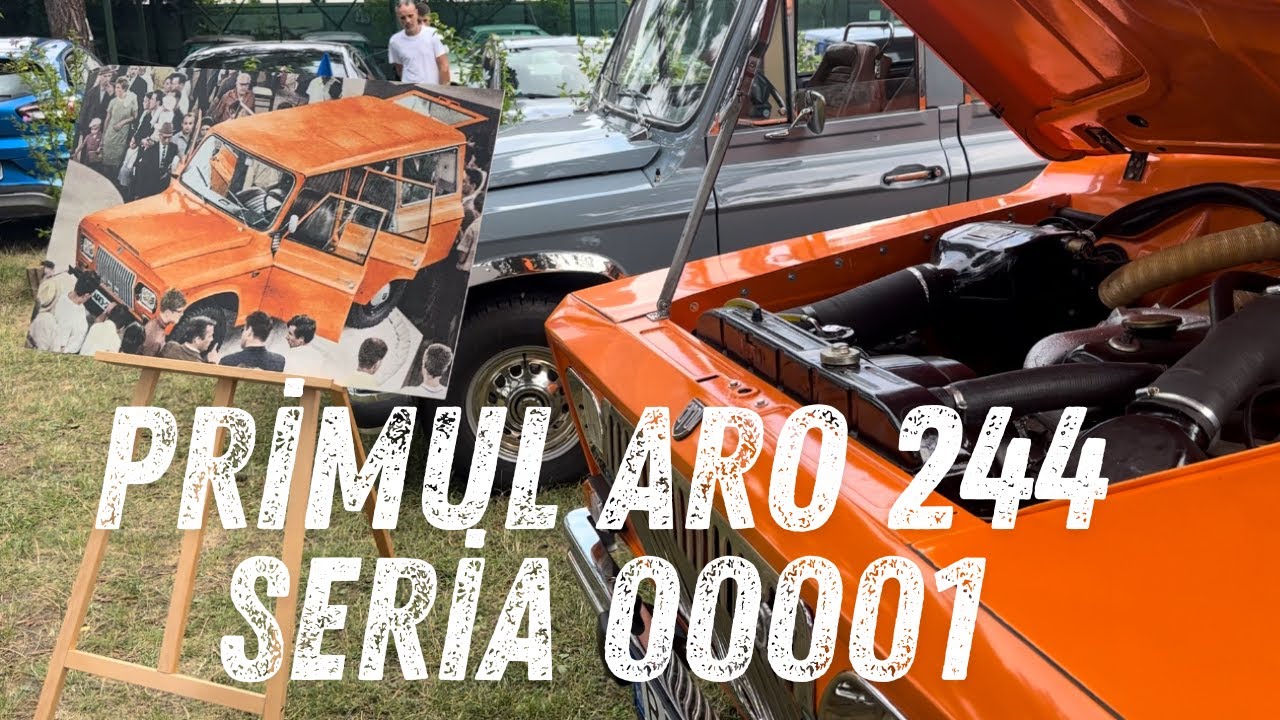 ARO 244 - A fost RESTAURATA masina cu NUMARUL 1-Muzeul Automobilului Romanesc-Campulung
