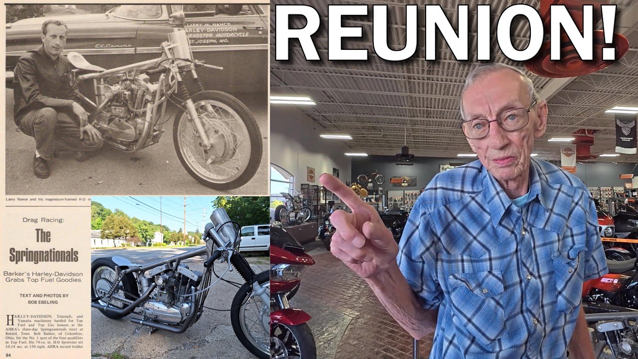 REUNITING LARRY NANCE'S 60's AHRA HD XLCH DRAGSTER WITH FAMILY