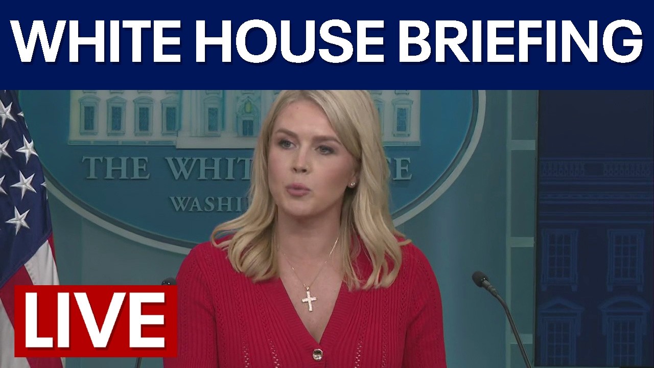 LIVE | Karoline Leavitt hosts White House Press Briefing