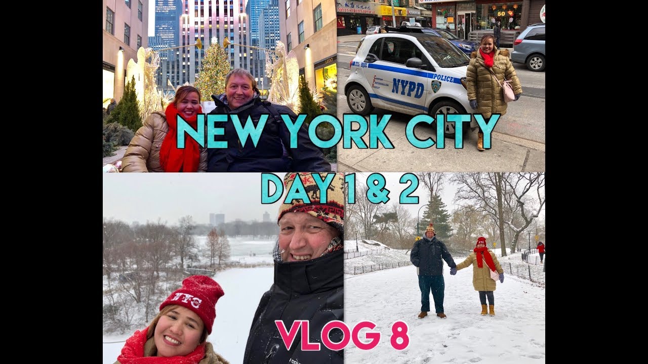Central Park,  New York City | Day 1 & 2  |  Vlog 8
