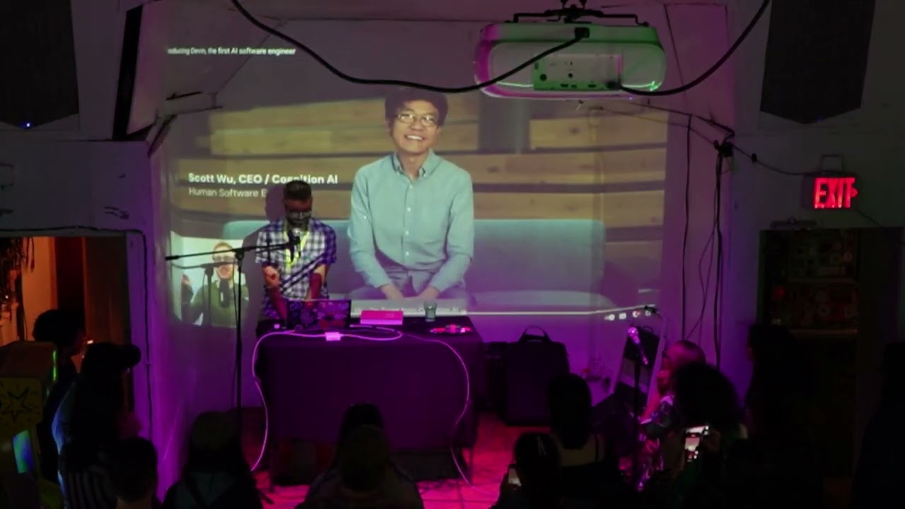 Nature of Code book launch featuring LiveCode.NYC and coding challenge by Dan Shiffman