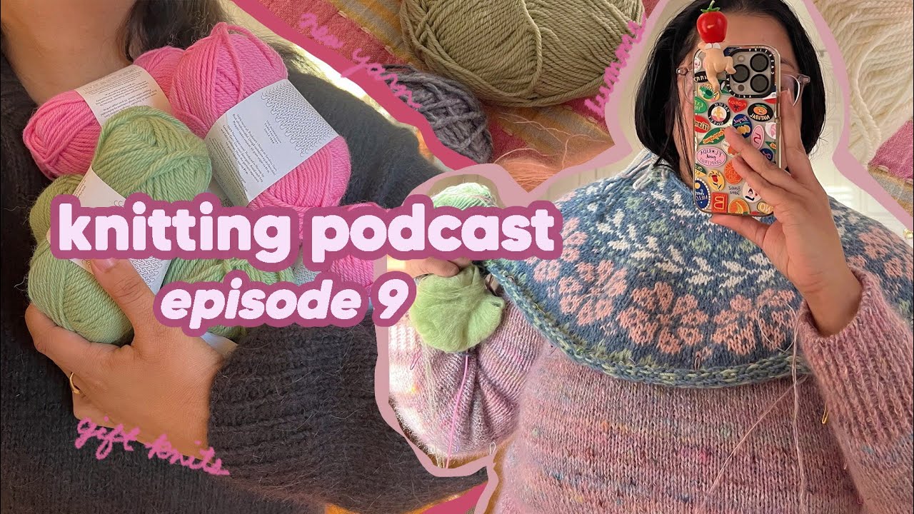Lumme, Joha Loop, Terrazzo & Other Almost Finished Sweaters | What's Mili Making Knitting Pod Ep 9