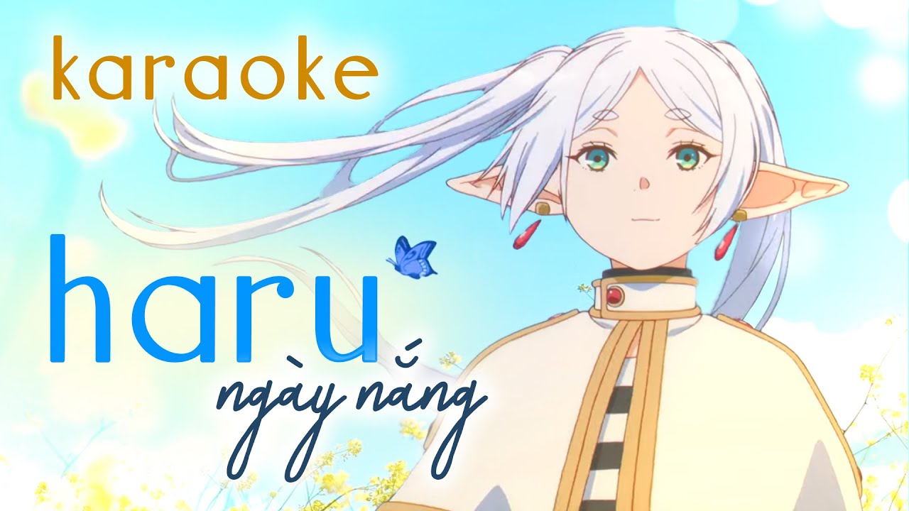KARAOKE | Ngày Nắng | Haru Vietnamese version (Sousou no Frieren OP2) | Arie & Amel