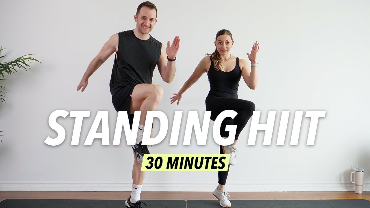 30 Min ALL STANDING CARDIO HIIT Workout at Home | Burn 500 CALORIES