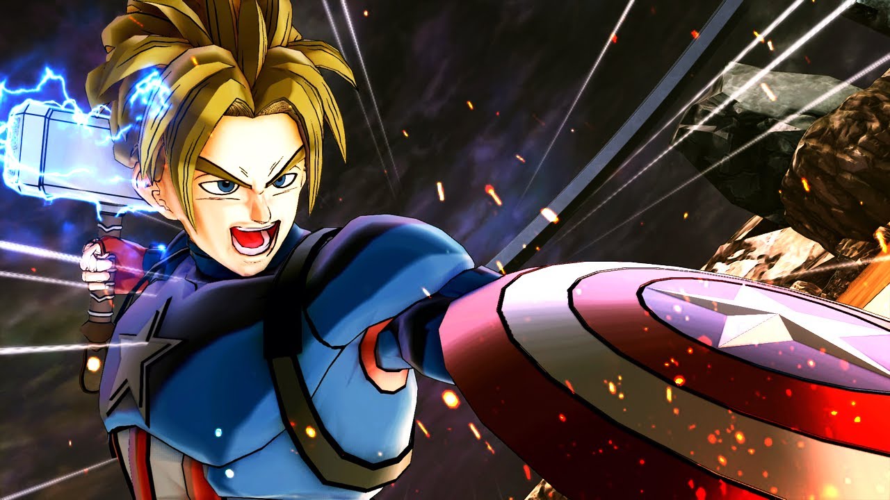 Captain America In Dragon Ball Xenoverse 2 Mods