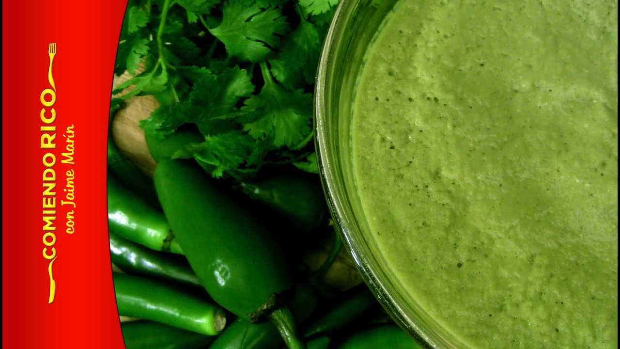 Salsa Taquera - Salsa Verde - Comiendo Rico