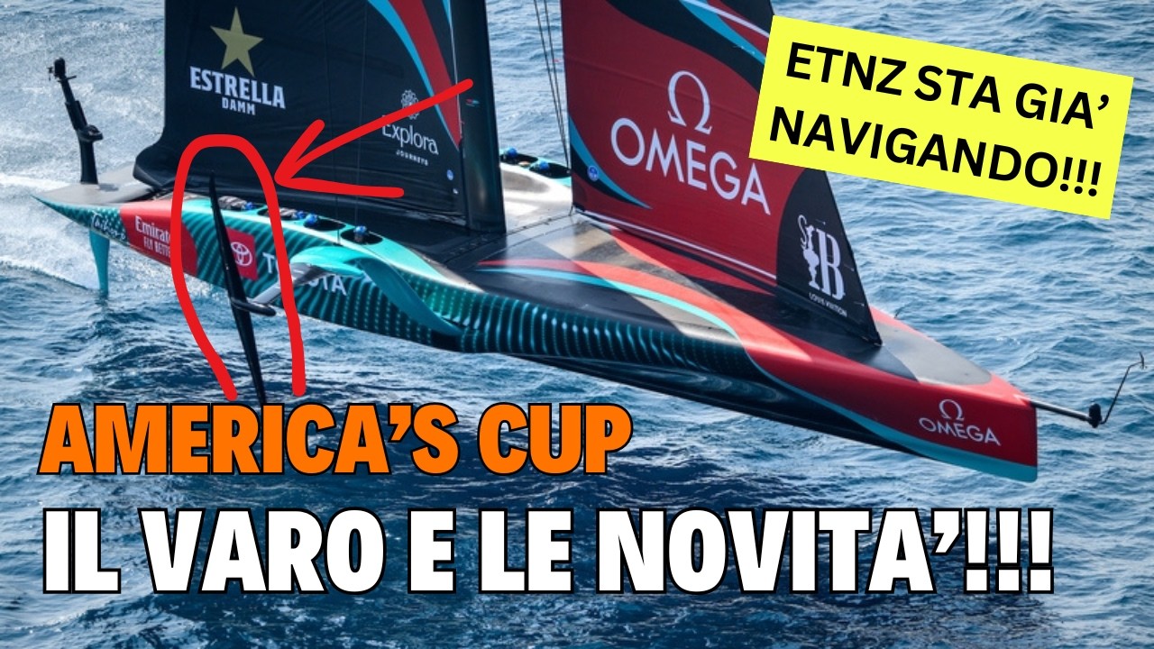 America's cup AC38 | Importanti novità tecniche ed il varo di ETNZ ad Auckland. Cosa ci aspetta?